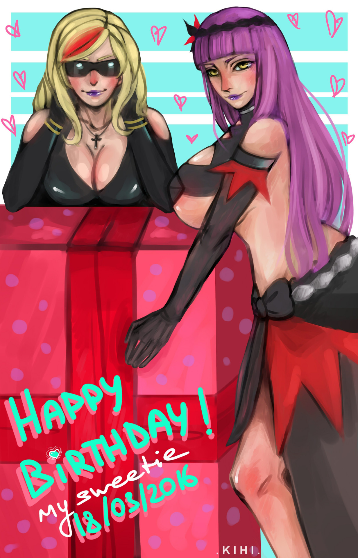 kihiart:B-day gift. ‘A’