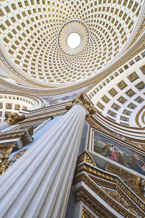 Malta - Mosta - Church Interior