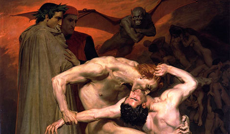witch333s: Dante et Virgile au Enfers - William-Adolphe Bouguereau   