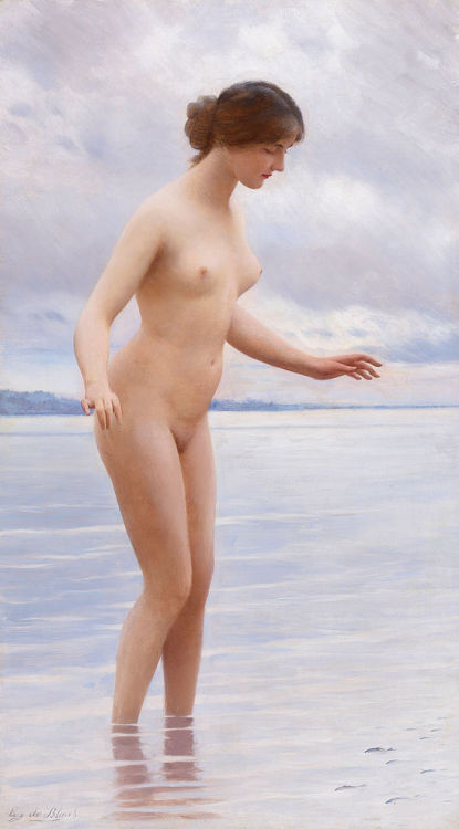 paintingispoetry:  Eugene de Blaas, In the Water, ca. 1900-10