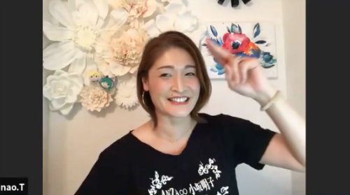 sailorzakuro: Nao being adorable in the STAY AT HOME with ANZA and Akiko Kosaka livestream ^^I love 