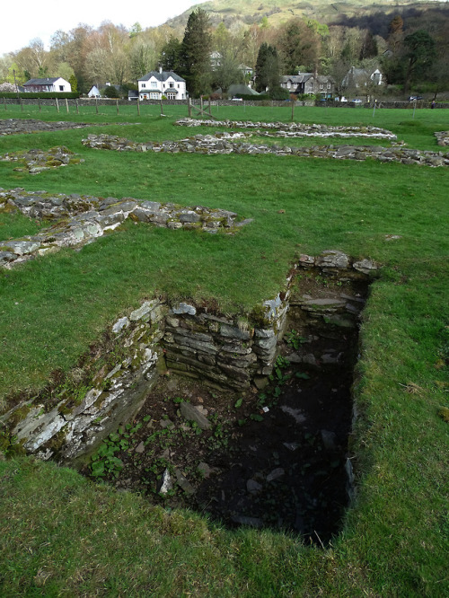 Ambleside Roman Fort, Lake DIstrict, CumbriaThe difficult terrain of the Lake District made controll