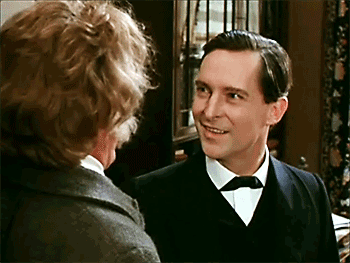 granadabrettishholmes:Jeremy Brett at his best Sometimes I just go, watch an episode of Granada Holm