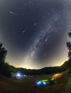 Looking-At-The-Universe:  Night Of The Perseids   Credit: Petr Horálek   