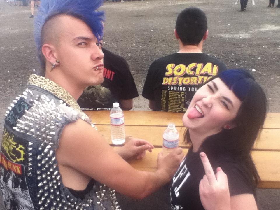 meghan808:  We both look stupid 