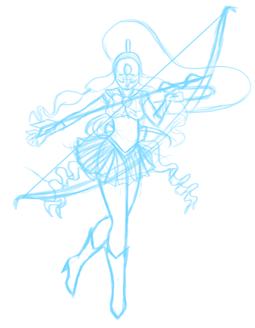 msenglishgent:  some senshi gems im sketchin~ 