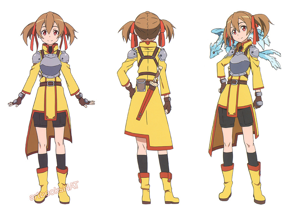 artbooksnat:  Sword Art Online (ソードアート・オンライン)Character designs