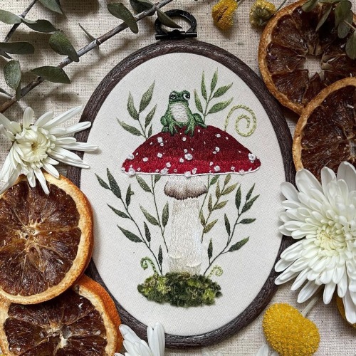 Embroidery Art And DIY Patterns // Morgan Miller On Etsy