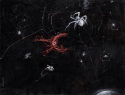 starxgoddess:  “Beyond the Red Spider Nebula”
