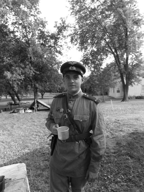 yugoslavfub:Soviet Airforce Officer, WW2. Recreated