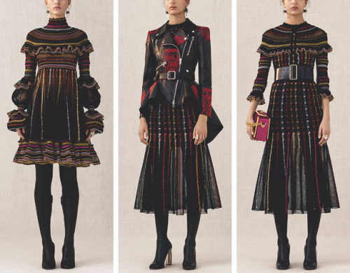 evermore-fashion:  Alexander McQueen Pre-Fall 2018 Collection