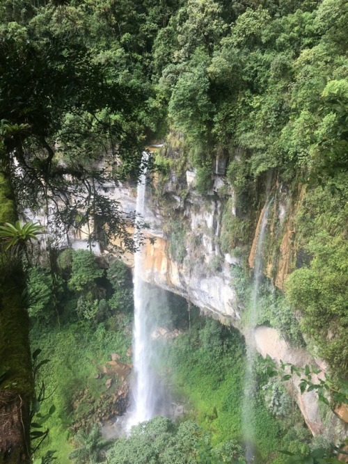 Kuelap Ruins + Yumbilla waterfall Yumbilla falls is the fifth/fourth/third highest waterfall in the 