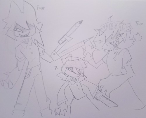 Miss Circle - Four
Miss Bloomie - X
Miss Thavel - Two