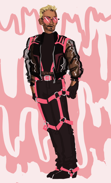 tenaclty:tron suit but it’s fashion this time