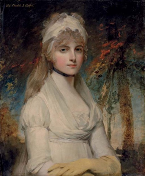 Charlotte Keppel by John Hoppner,1802