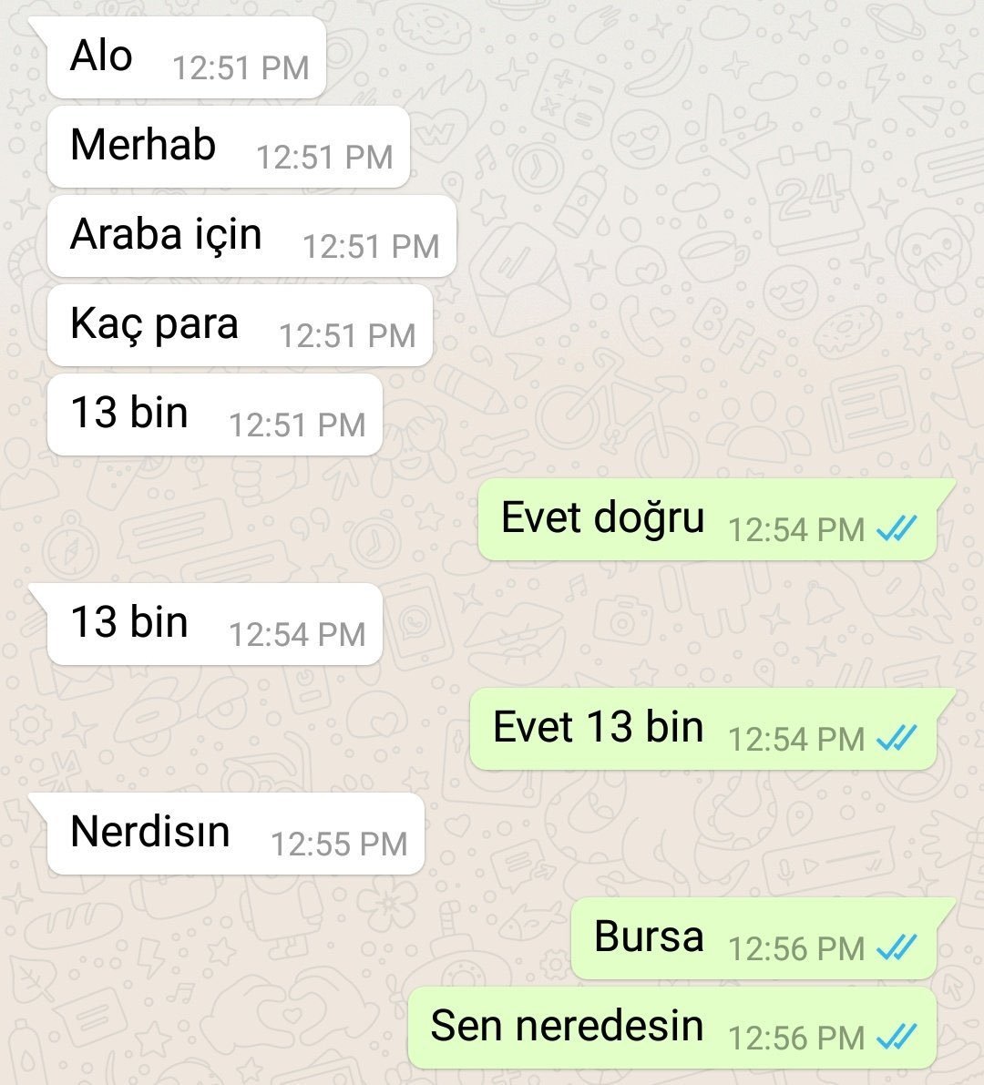 bu adamla konuşuyorum...