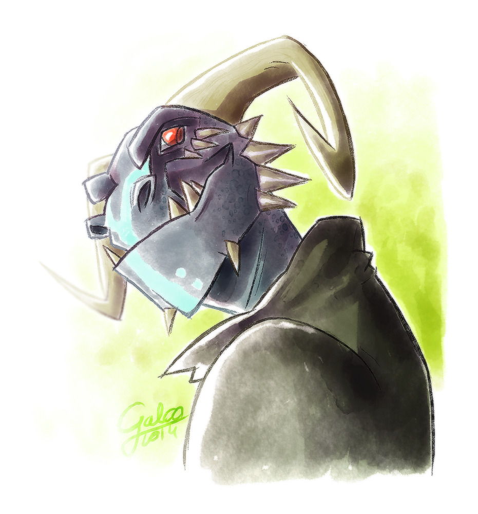 galoogamelady:  Experimenting with the brushes created by kyletwebster.It’s been