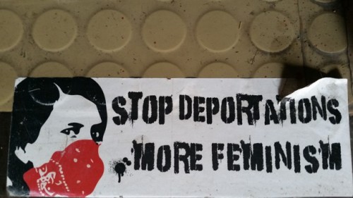 Stop DeportationsMore Feminism