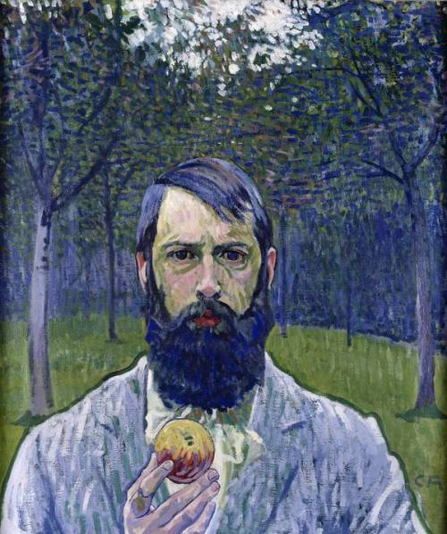    Cuno Amiet.Â Self-Portrait with Apple.Â 1903. adult photos