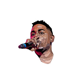 shazartist:  Kendrick Lamar . By me. Follow