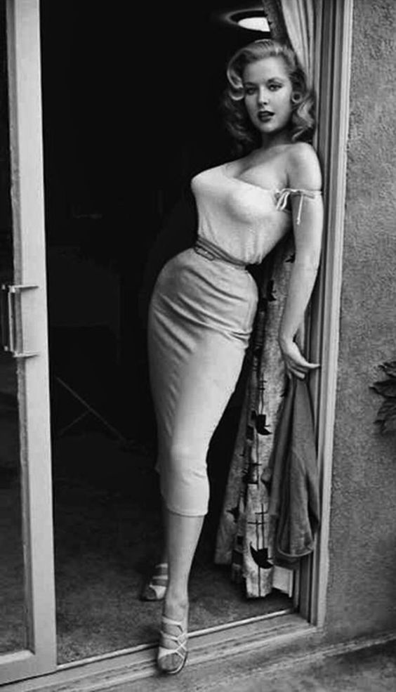 rockabillychickus: #Betty #Brosmer. the #highest #paid #pin-up #girl of the #1950s