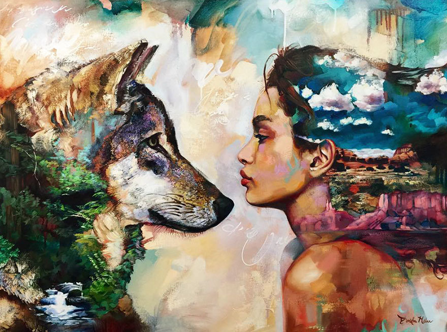 culturenlifestyle:  16 Year Old Artist Creates Hypnotic Watercolor Paintings Dimitra