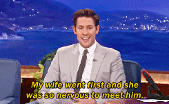 andysollie:   John Krasinski on meeting the President (x) 