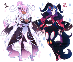 thescarlettdevil:  Moth Auction is up! Sold