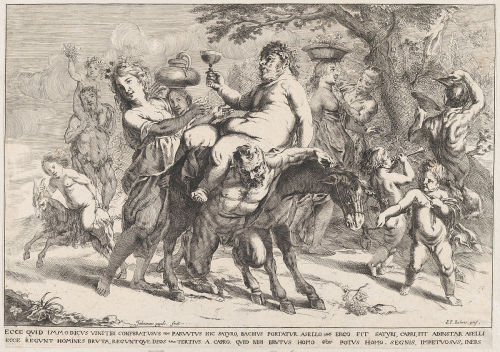 The Triumph of Bacchus by Jan Popels (1633-63)