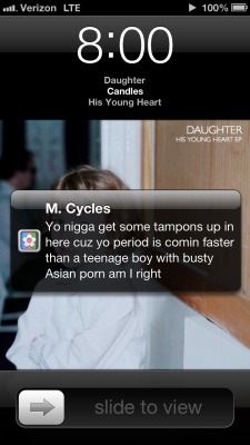 bootox:  IM DRIVING TO SCHOOL AND I FORGOT THAT I HAD A PERIOD APP TO WARN ME AND I CAN’T BREATHE OH MY GOD 