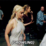 jonsnows: Emilia Clarke being adorable.