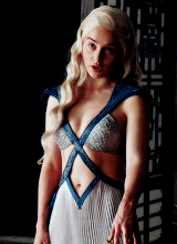 GAME OF COSTUMES Daenerys Targaryens Blue Dress FromMockingbird