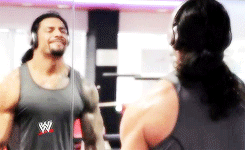 punkedbyambrose-deactivated2014:  Roman’s Wrestlemania workout  
