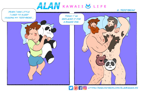 alankawaiilife:  6. TEDDYBEAR 🐻💖✨Uncensored versions at patreon! since ũ dllr per month! support :Dhttps://www.patreon.com/AlanKawaiiLife