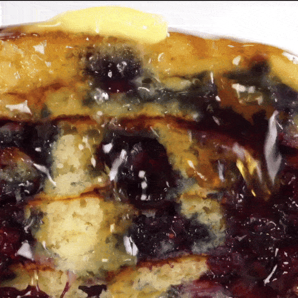 Blueberry Pancakes By Recipe Tin (SOURCE)