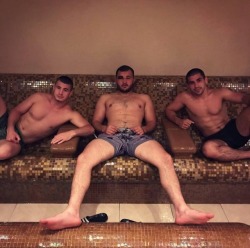 malehappyfeet:  Bulgarian sauna