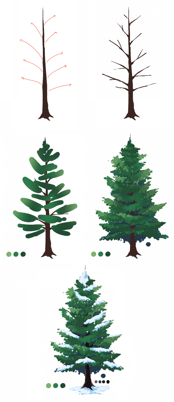 creepus:   Anonymous asked you: Hey, is it okay if you like do a tutorial on trees