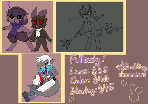 So Uuuuhhhh I'm In Need Of Taking Commissions With Money Being Slightly Tight.