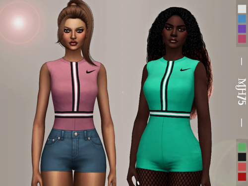  S4 Serena Jumpsuit-Based on the jumpsuit Serena Williams is wearing at the Aus Open. -8 colours-C