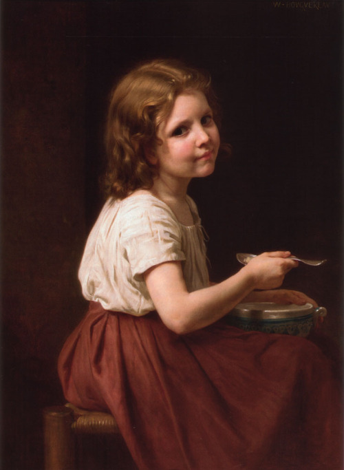 Soup, 1865, William-Adolphe BouguereauMedium: oil,canvas