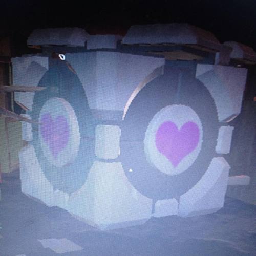 Found a Companion Cube in Mankind Divided. #deusex #companioncube #mankinddivided #portal