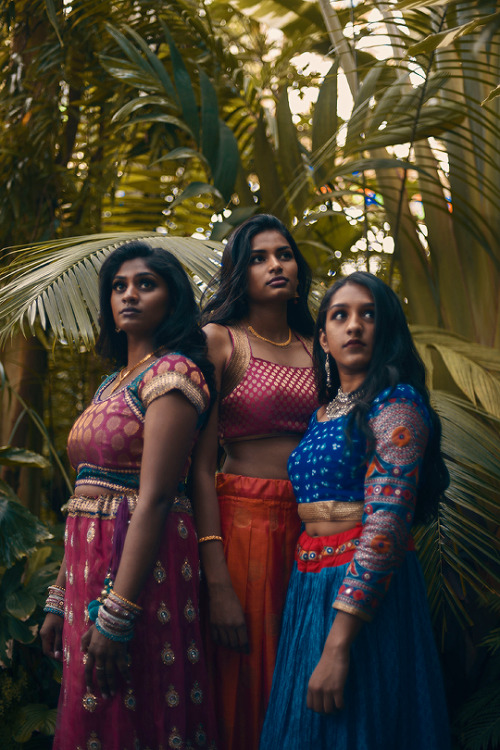 sabyaasachi:THE UNDERREPRESENTED Photography: Simrah FarrukhModels: Shreya Tumma, Rushika Patel, Nid