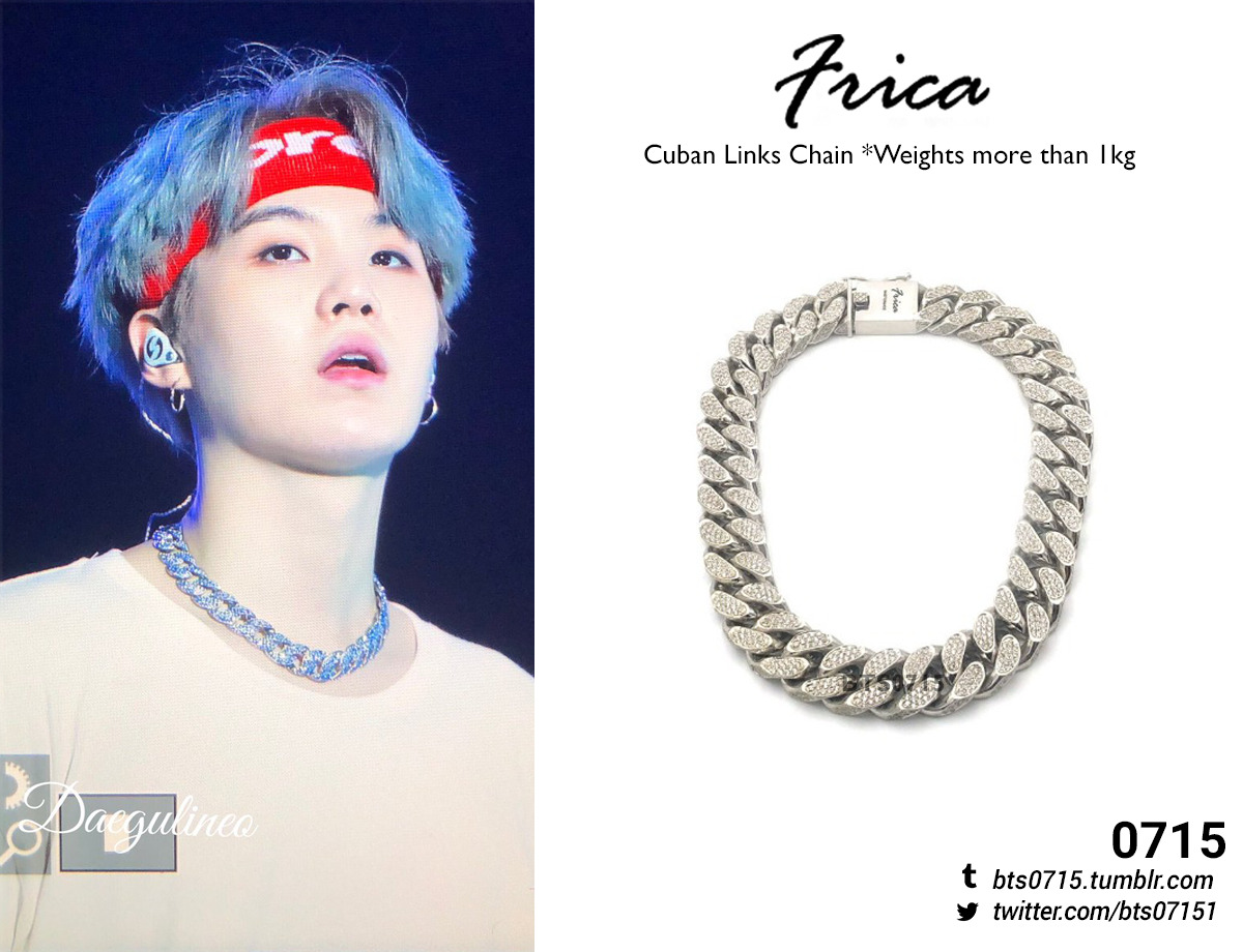 BTS FASHION/STYLE FINDER — 190119 | Yoongi : Love Yourself Tour In 