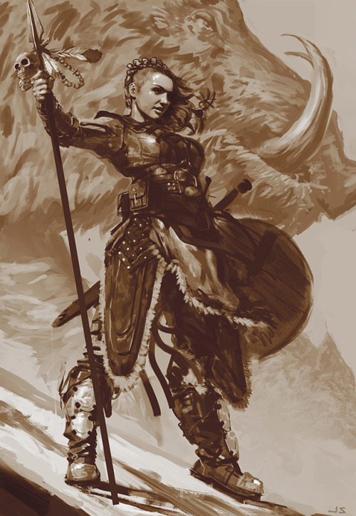 sekigan:Shield Maiden by dustsplat on DeviantArt
