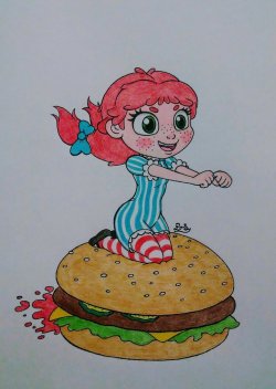 pillothestarplestian: Wendy’s Wild Ride   Wendy’s burger is so fresh, it defies gravity.It’s roasting time!   