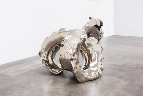 exasperated-viewer-on-air:Lynda Benglis - Elephant: First Foot Forward, 2018white Tombasil bronze48 