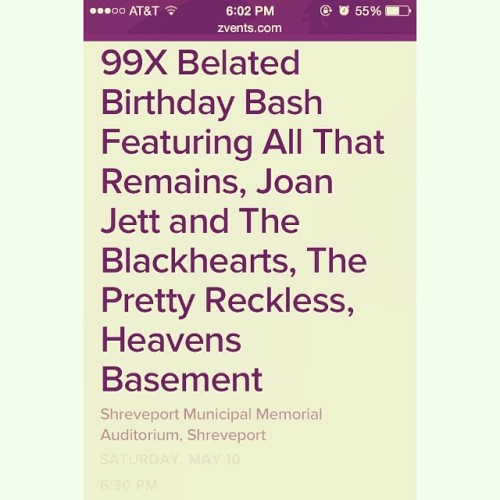 THE PRETTY RECKLESS AND JOAN JETT ARE COMING ON MAY 10TH IM SCREAMING CAN WE JUST