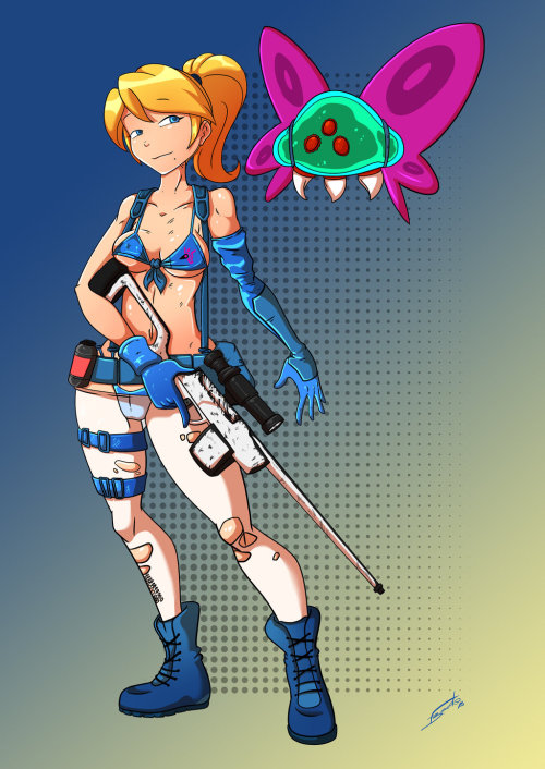 kukutjulu01:  Quiet Samus by FBende 