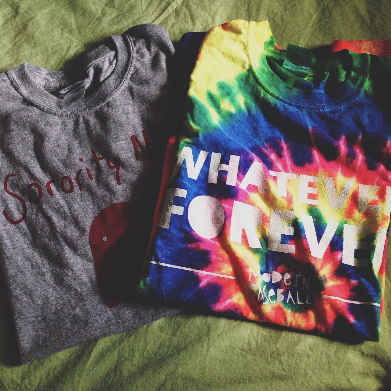 subliminalmindfrickamerica:  Broke my “only wear black/white band shirts” rule