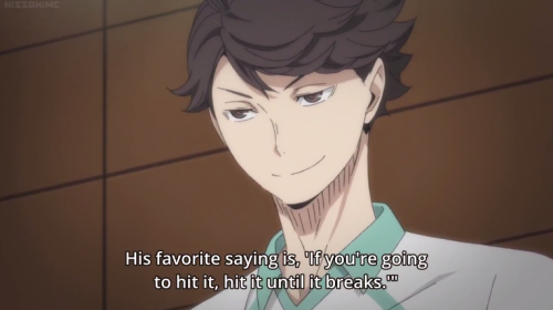 thcrsthry:  you kinky ass motherfuck   update: oikawa continues to be a kinky ass motherfuck